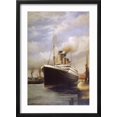 thumbnail image 2 of Art.com The Titanic Docked Before Her Disastrous Voyage Photographic Print, Black Frame Wall Art, 17" x 23", 2 of 5