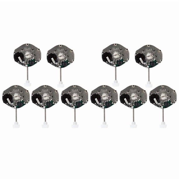 10 Piezas SL68 Reemplazo de Movimiento de Reloj de Cuarzo para Accesorio de Herramienta