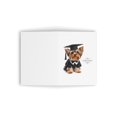 thumbnail image 3 of DistinctInk Greeting Card / Note Card - Yorkshire Terrier Graduation - PACK of 1, 3 of 7