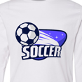 thumbnail image 4 of Inktastic Soccer Stars Long Sleeve Youth T-Shirt, 4 of 5