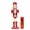 Z3628, variant on Giaone Pearl Accented Nutcrackers Soldier Wooden Figure Ornament For Holiday Decor