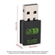 thumbnail image 2 of 600MB WiFi Bluetooth 4.2 Dongle Networking Card Wireless Receiver Free Driver 2 In 1 Lan Antenna Adapter RTL8821CU, 2 of 4