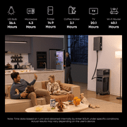 Anker SOLIX F3800 Plus Whole-Home Backup Power Station(3.8kWh-58.8kWh)-Dark Grey