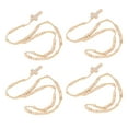 thumbnail image 2 of 10 piezas de rosario de madera con impresión de Jesús, estilo católico unisex, cruz de cuentas de madera natural, collar de rosario, joyería para hombres y mujeres, color beige, 2 of 14