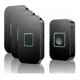 thumbnail image 1 of A-wireless Doorbell, Wireless Doorbell Set, 400m Range Ip55 Waterproof Outdoor Front Doorbell With 3 Plug-in Receivers, 60, 1 of 3
