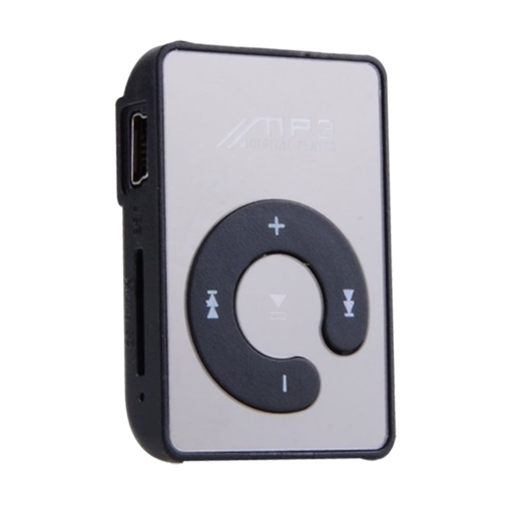 Weiß Mini USB MP3 Music Media Player Musikplayer Musik Player Bis 8GB SD 