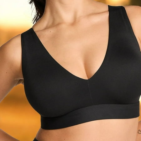 Victoria s Secret PINK Relay Strappy Plunge Sports Bra Black or White NEW