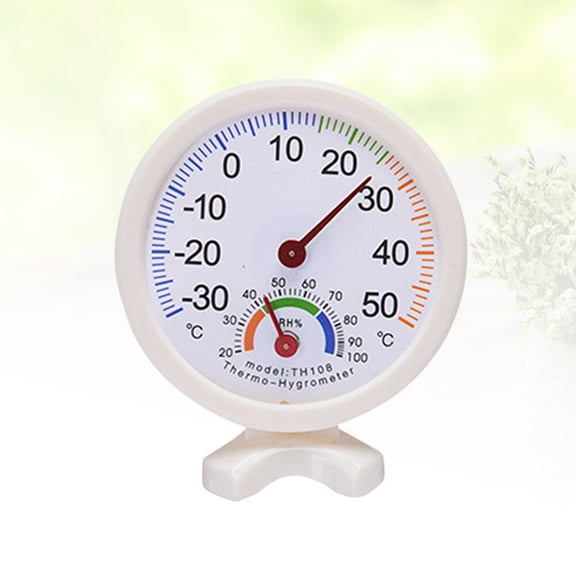 WHAMVOX  Analog Humidity Temperature Meter Hygrometer Thermometer Durable