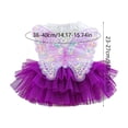 thumbnail image 3 of Nkmbld Cat Dresses Lightweight Puppy Princess Dress with Bowknot for Small Medium Dogs Cats, Summer Sleeveless Puppy Clothes for Birthday Party Wedding, 3 of 8