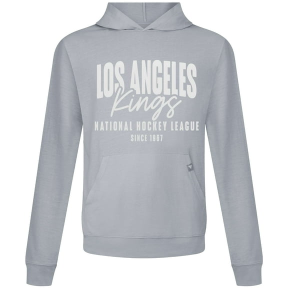 Men's Levelwear  Gray Los Angeles Kings Relay Response Pullover Hoodie