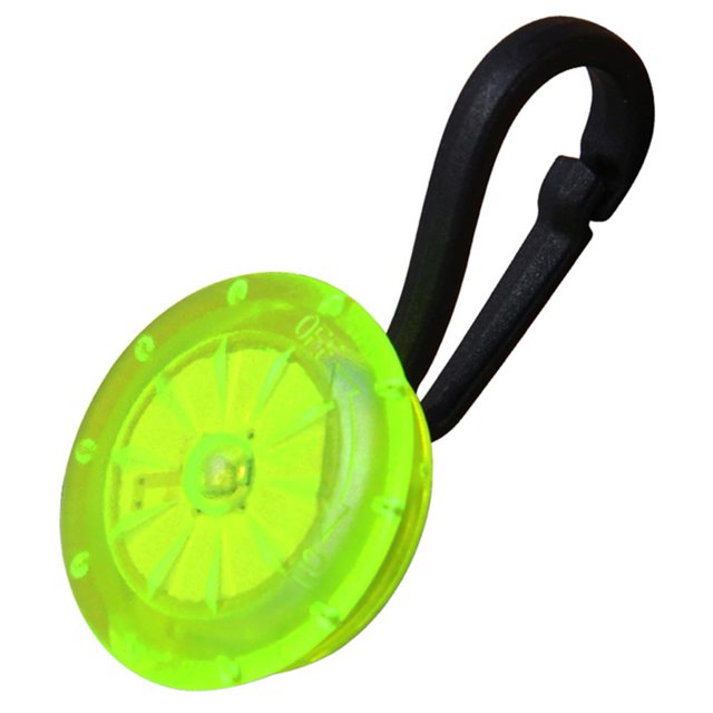 Mini Lámpara LED para Bicicleta Al Aire Libre Mochila Con Linternas () Verde