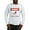 Ash Gray, variant on - Beans Long Sleeve T Shirt - Unisex Cotton Long Sleeve T-Shirt