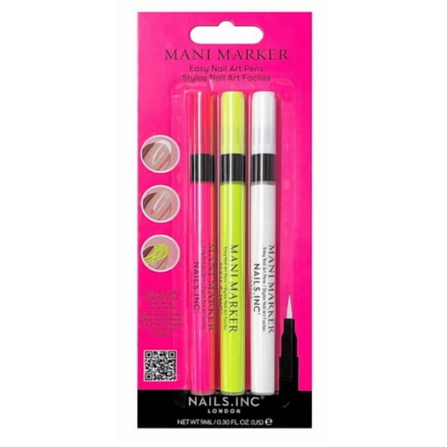 NailsInc Mani marker trio NEON