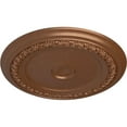 thumbnail image 3 of 31 1/8"OD x 1 1/2"P Carlsbad Ceiling Medallion Polished Copper Finished, 3 of 6