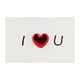 thumbnail image 1 of Tarjeta de felicitación tridimensional de cuero DIY con la frase "Amo tu corazón" y borde de corazón. Tarjeta Qixi para el Día de San Valentín., 1 of 5