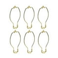 thumbnail image 2 of Aspen Creative 20003-16,9" Lamp Harp with Saddle in Polished Brass Finish, 6 Pack, 2 of 4