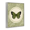 thumbnail image 2 of Stupell Industries Shabby Chic Green Butterfly Botanical Medallion Gray Framed Giclee Art, 16 x 20, by LSR Design Studio, 2 of 8