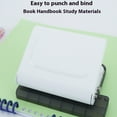 thumbnail image 2 of stanreset Remove Paper Static Binding Machine Portable Wire Binder For A4 A5/20 Holes Punch 8 Sheets Metal C, 2 of 6