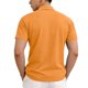 thumbnail image 4 of Blusa y camisa de manga corta con cuello vuelto para niños, camiseta de verano de color liso con cuello de manga corta para niños, camiseta de poliéster para niños, 4 of 4