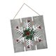 thumbnail image 3 of Cartel de licencia colgante de Adornos de habitación de habitación de guardería de Navidad Blanco Macarena Letreros colgantes de madera, 3 of 8