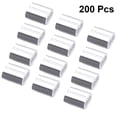 thumbnail image 3 of WHAMVOX 200pcs 1/8 Inches 2MM Wire Rope and Cable Aluminum Crimping Loop Sleeve Steel Rope Joint Aluminum with Double Holes, 3 of 8