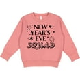 thumbnail image 2 of Inktastic New Year's Eve Squad with Stars in Black Toddler Sweatshirt, 2 of 4