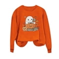 thumbnail image 4 of Fjofpr Sweatshirts for Women Graphic Sweatshirt for Women 2024 Women's Long-sleeved Crew Neck Pullover Printed Casual Fashion Top, 4 of 4