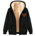 thumbnail image 1 of Veste à Capuche Zippée Chaude pour Femmes pour un Usage Quotidien Décontracté en Automne et Hiver, 1 of 4