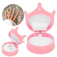 thumbnail image 3 of Caja Para Anillos, Joyero Con Diseño De Encantador, Suave, Rosa Claro, Antiarañazos Para Regalo, 3 of 7