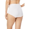 thumbnail image 5 of Comfort Choice Plus Size Full Coverage Stretch Cotton Brief 5-Pack, 5 of 5