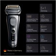thumbnail image 4 of Braun Series 9 PRO+ Electric Razor for Men, Electric Foil Shaver, with Precision Trimmer, Pro SensoAdapt, 6in1 SmartCare Center, 9667CC, Silver, 4 of 21
