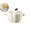 B, variant on Dvruxg Oven Pot with Lid, Pumpkin Pottery Dessert Saucepan, Mini Baking Dish Cute Pumpkin Bowl, Covered Oven Ceramic Stockpot, Pumpkin-Shaped Casserole