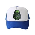 thumbnail image 1 of Trucker Mesh Vent Snapback Hat, Creature 3D Patch Embroidery Royal Blue, 1 of 1