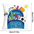 thumbnail image 3 of Throw Pillow Cover,Reading Topic Pattern Soft Washable with Hidden Zipper for Living Room Bedroom Term Begin Gift, 3 of 9