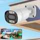 thumbnail image 4 of Cámara de vigilancia inalámbrica para exteriores de alta definición con función de audio que permite la monitorización y el control remotos mediante la aplicación del teléfono móvil Cámaras de vigilan, 4 of 8