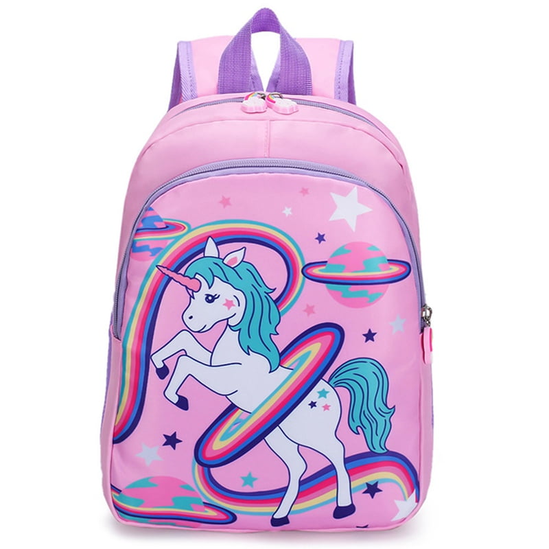 PWFE Children's School Bag Pony Backpack Baby Unicorn Backpack ...
