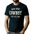 thumbnail image 1 of Been Doing Cowboy Stuff Western Rodéo T-Shirt Américain - 220g, 1 of 7