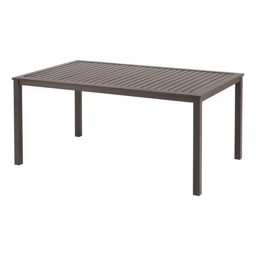 Mainstays Sandhill Outdoor Patio Dining Set, 7 Piece Metal Cushioned