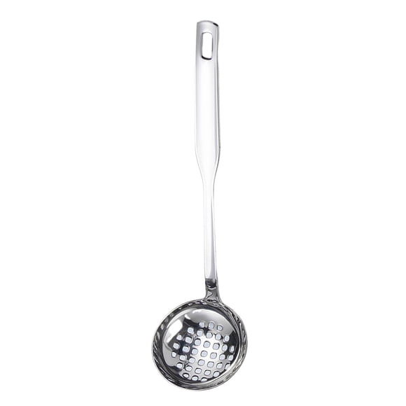 Hyasfey Stainless Steel Hotpot Soup Ladle Spoon Strainer Scoops Durable Slotted Spoon Rust-Proof Skimmer Spoon for Kitchen Cooking Utensil Banquets Picnics