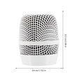 thumbnail image 2 of HAMPPLIES Metal Microphone Grille Resistente Para Repuesto Con Dureza Y Anticorrosión, 2 of 8