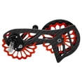 thumbnail image 1 of FlyFlise Lightweight Carbon Fiber Bike Derailleur Pulley Wheels System Ceramic Bearing Guide Roller, 1 of 6