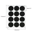 thumbnail image 2 of Unique Bargains Chalkboard Labels Blackboard Stickers 38mm No Word with Chalk Marker Count 144, 2 of 5