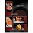thumbnail image 3 of Prensa para Hamburguesas, Kit Antiadherente para Prensar Hamburguesas, Máquina para Hacer Hamburguesas, Carne, Carne, Verduras, Molde para Hamburguesas para Cocina, Negro, 3 of 5