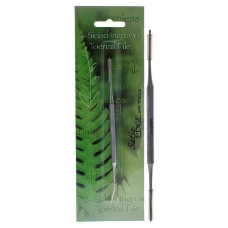 Satin Edge Double-Sided Ingrown Toenail File, 1 Pc Nail File
