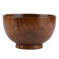 thumbnail image 3 of Child Kid Natural Wooden Handmade Bowl Food Container Heat resistant Tableware (11cm), 3 of 8