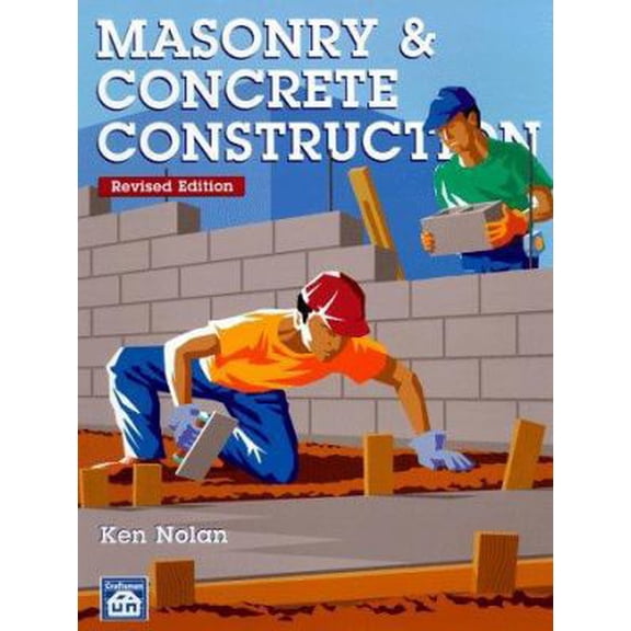 Pre-Owned Masonry & Concrete Construction (Paperback) 1572180447 9781572180444