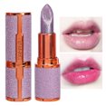 thumbnail image 3 of Glitter Matte Temperature Change Lipstick Waterproof Long Lasting Diamonds Lipstick Non Stick Red Pink Lip Tint Makeup Cosmetics, 3 of 5