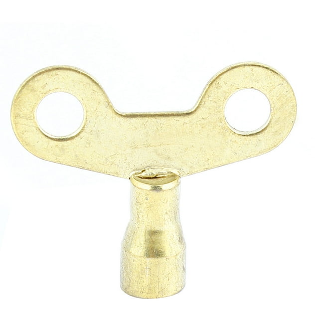 Unique Bargains Copper Water Tap Taps Key 1/4' Square Hole Standard