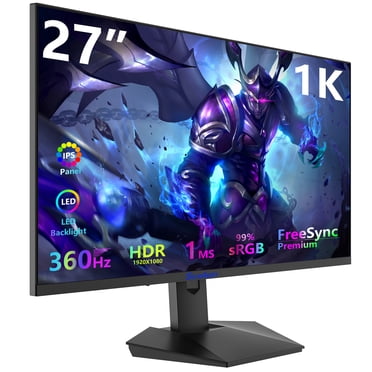 Sealan Computer Monitor (flat-1K-360hz, Black, 27inch)