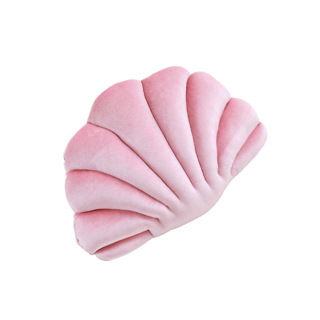 Toystoory Almohada de concha marina, almohada de felpa con forma de concha marina, almohada para sofá, cama, sofá, silla, hogar, sala de estar, Decoración del hogar No.1 Toystoory HA045929-01